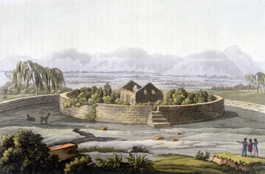 Porteresse Inca - i "" Den antika och moderna kostymen""