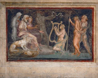 Mytologisk scen (fresco)