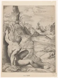 Johannes Döparen i öknen Agnus dei (titel på objekt)
