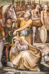 Strid mellan Horatii och Curiatii (detalj)