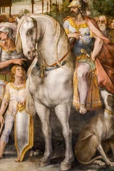 Strid mellan Horatii och Curiatii (detalj)