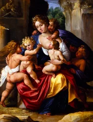 Charity (olja på metall)