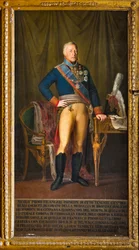 Porträtt av Niccolo Filangeri, kungarikets generallöjtnant (olja på duk)