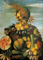 Sommarmålningen av Giuseppe Arcimboldos verkstad (Arcimboldi