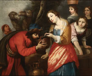 Giuseppe Badaracco, Rebecca vid brunnen