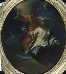 Kristus vid Oljeberget, ca 1730 (olja på duk)