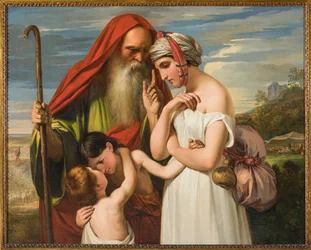 Utvisningen av Hagar, 1844.