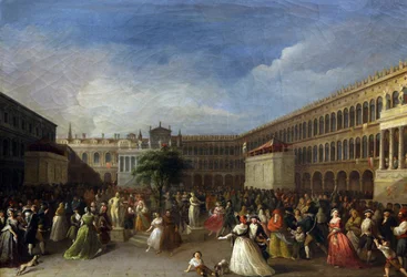 Frihetens träd uppfördes på Piazza San Marco, 4 juni 1797, 1797.