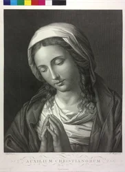Bedjande madonna