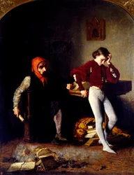 Greve Lara, av Giuseppe Boschetto (1841-1918), olja på duk, 99x77 cm.
