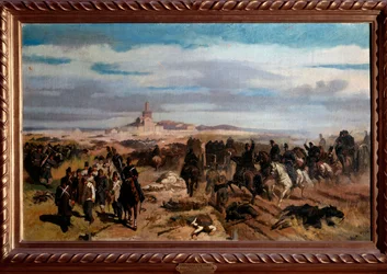 Slaget vid Solferino och San Martino den 24 juni 1859 (olja på duk