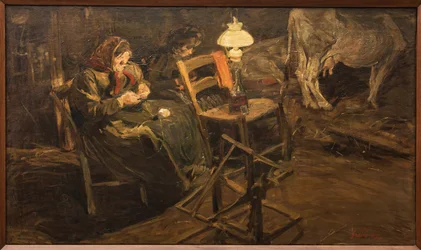 I ladugården