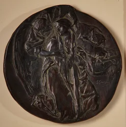 Bebådelsen (brons)