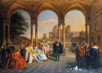 Torquato Tasso i hovet i House of Este
