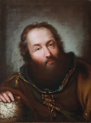 Porträtt av Christopher Columbus