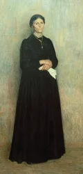 Porträtt av hans mamma