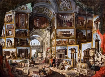 Antika Rom, ca 1754/57 (Olja på duk)