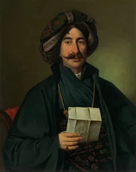 Man i ottomansk klädsel