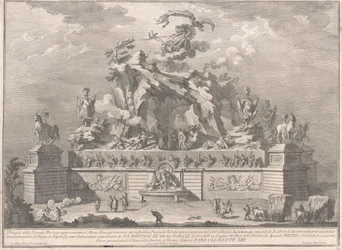 Seconda Macchina för Kina 1767: Etna med Vulcans smedja