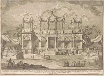 Seconda Macchina för Kina 1770: Fiskmarknadsportiken