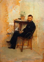 Från toppen av bussen, av Giuseppe de Nittis (1846-1884)