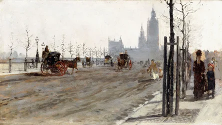 Victoria Embankment, London, 1875