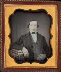 Porträtt av en man,ca. 1850 (foto)