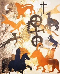 Moonlight, 2000 (monoprint)