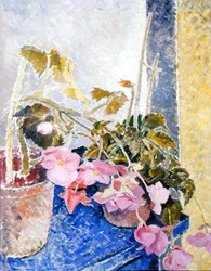 Blommor i en vas