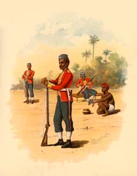 11:e bengaliska infödda infanteriet, 1890.