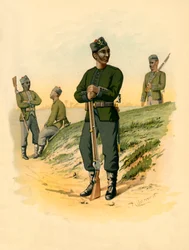 Den 3:e Gorkhas, 1890.