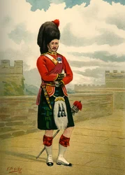 Den 42:a - The Black Watch Royal Highlanders, 1890.