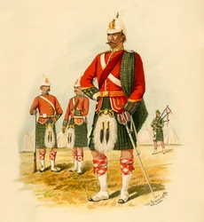 Den 5:e kungliga skotten av Kanada, 1890.