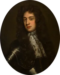 Porträtt av Henry 4th Lord Herbert of Cherbury (d.1691), c.1666-91 (olja på duk)