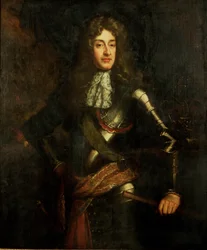 Porträtt av kung James II
