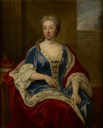 Porträtt av Lady Elizabeth Percy, hertiginna av Somerset