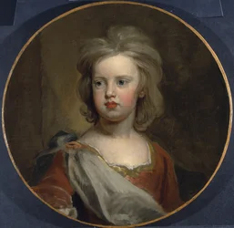 Porträtt av en pojke, ca 1700 (olja på duk på plywood)