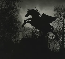 Pegasusstatyn i Mirabell Gardens