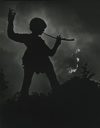 Peter Pan-statyn i Kensington Gardens