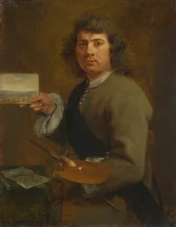 Syn (Porträtt av Robert van den Hoecke (1622-1688), före 1661 (olja på trä)