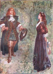 "Nu gillar jag din kusin?", från Lorna Doone pub.by W & R Chambers Ltd, 1921