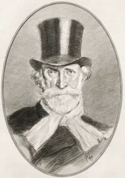 Giuseppe Fortunino Francesco Verdi, från Living Biographies of Great Composers