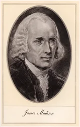 James Madison, USA:s fjärde president, tidigt 1900-tal.
