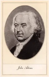 John Adams, USA:s andre president, tidigt 1900-tal.