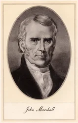 John Marshall, amerikansk statsman och jurist, tidigt 1900-tal.