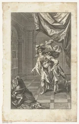 Maximilian III Joseph ackompanjerad av Minerva