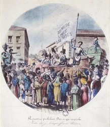 Charlatan (färg litho)