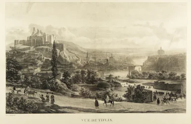 Utsikt över Tiflis, 1830-talet