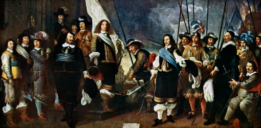 Målning av Govaert Flinck, 1600-talet.