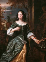 Porträtt av Susanna van Baerle (1622-1674)
